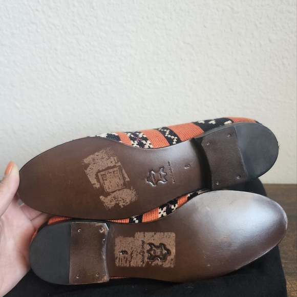 Cobra Society Orange Tapestry Loafers - Picture 9 of 12